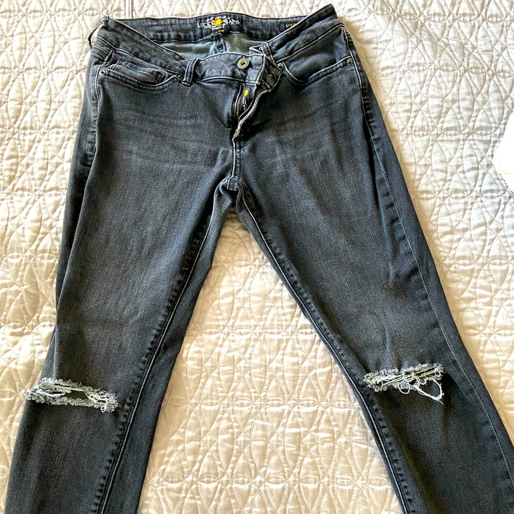 Black, Lucky brand jeans